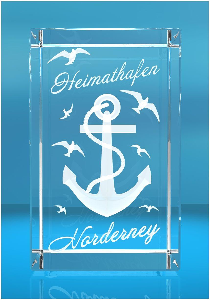 3D Glasquader I Heimathafen Norderney