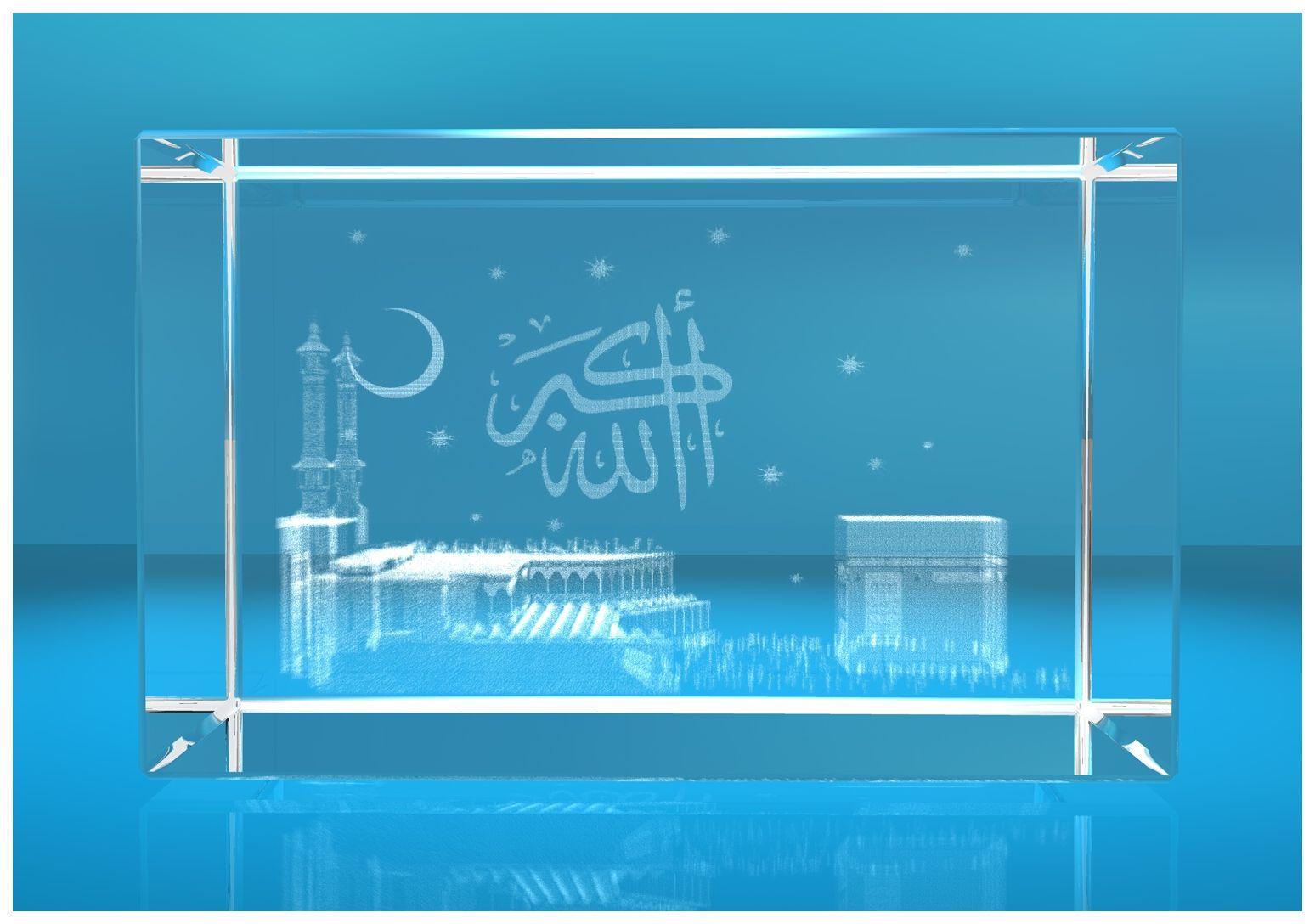 3D Glasquader   Motiv: Mekka
