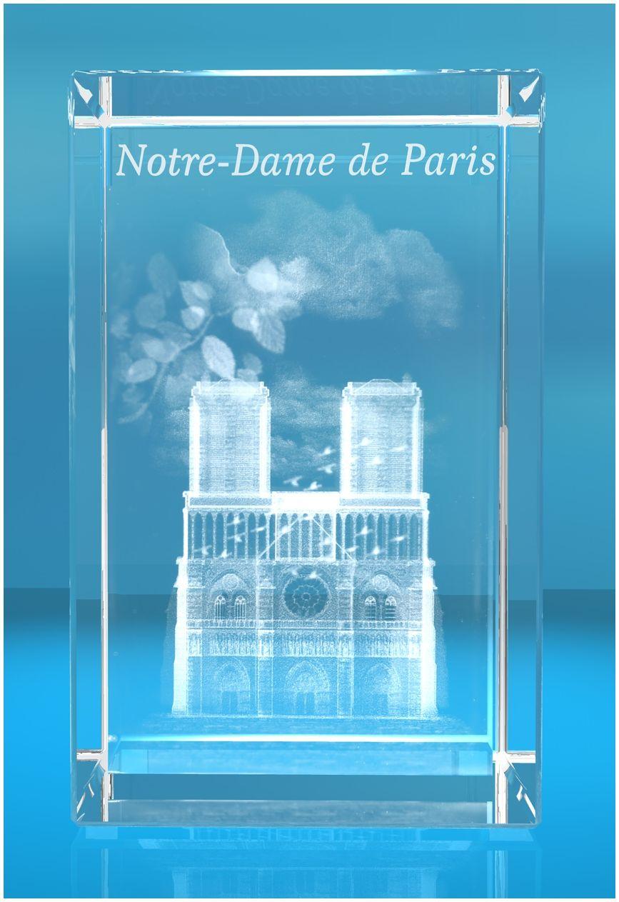 3D Glasquader   Notre Dame von Paris