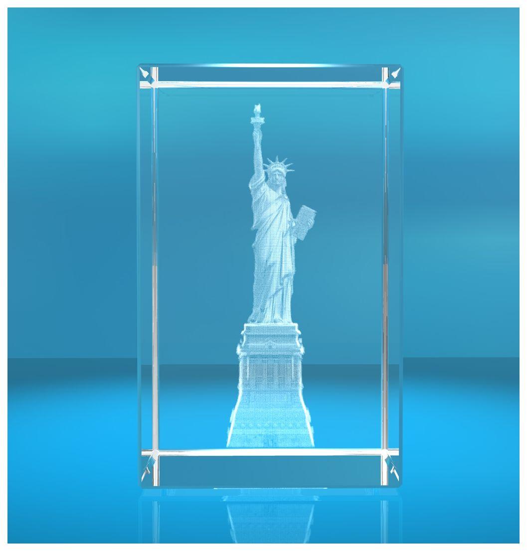 3D Glasquader I Freiheitsstatue